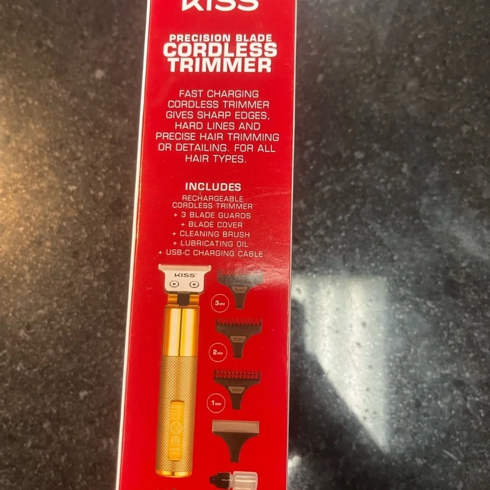 Kiss Gold Precision Cordless Trimmer set